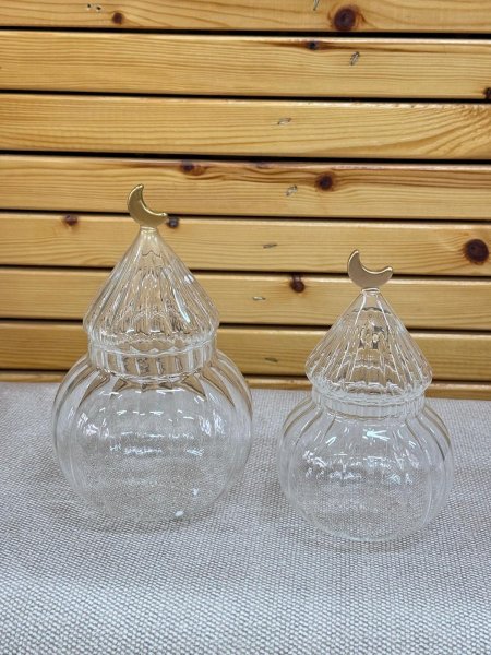 مضايف زجاج حجمين